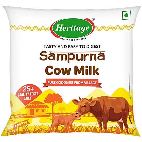 Heritage Sampurna Cow Milk 500Ml