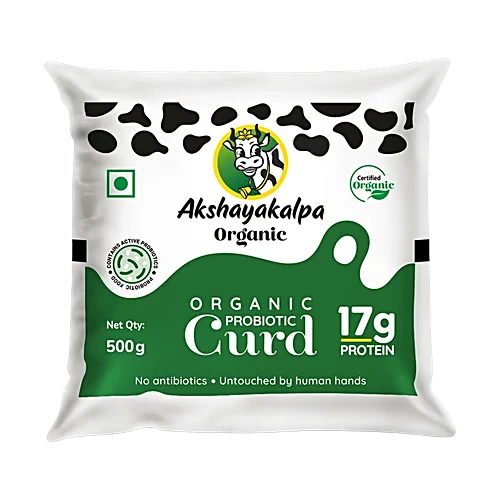 Akshayakalpa Organic Probiotic Curd 500g