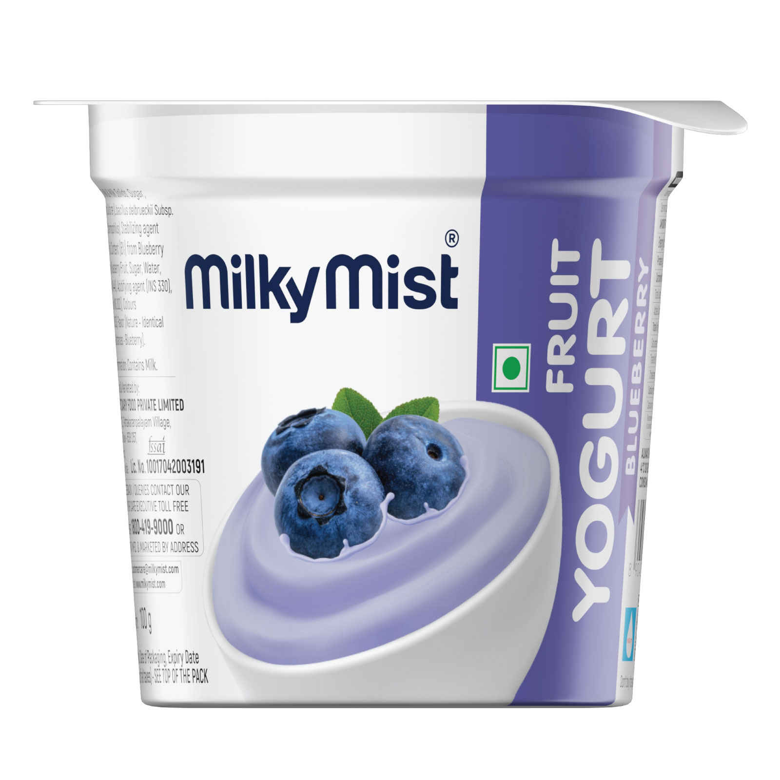 Milky Mist Fruit Yogurt Blueberry